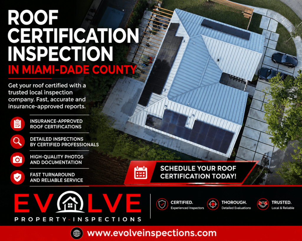 Why Roof Certification Inspections Matter in Miami-Dade County